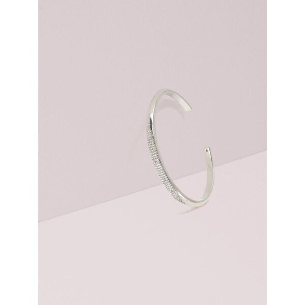 Kate Spade New York Raise the Bar Pavé Cuff Bracelet - Picture 4 of 8